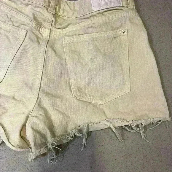 Zara yellow tye dye shorts - Picture 5 of 11